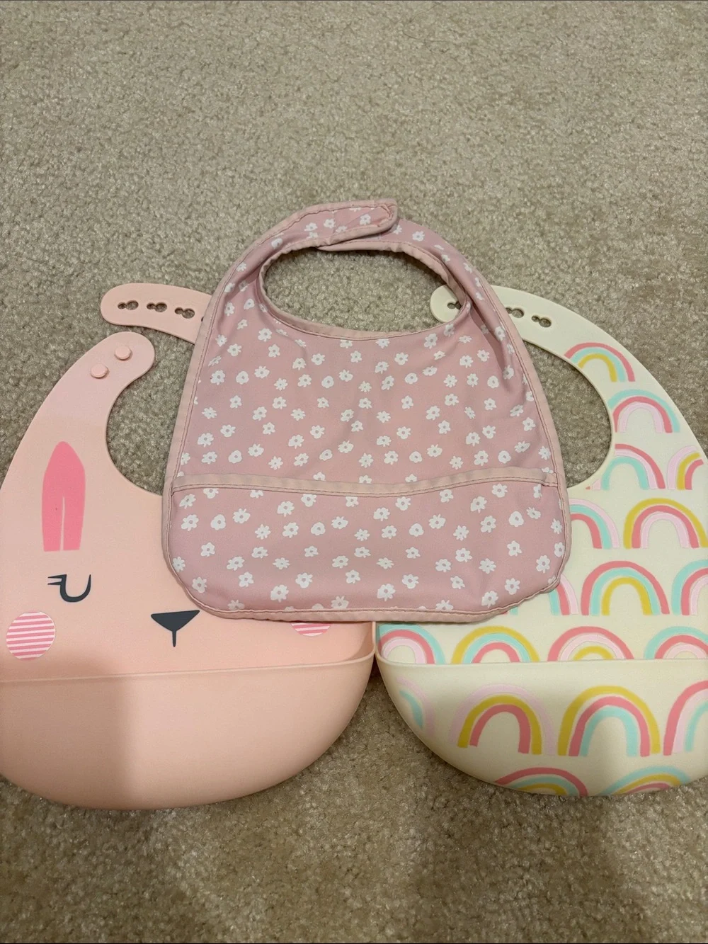 Cloud Island, aden + anais - Baby Bib Set and Burp Cloth